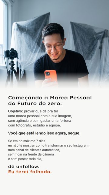 V4 · O estúdio dispensado